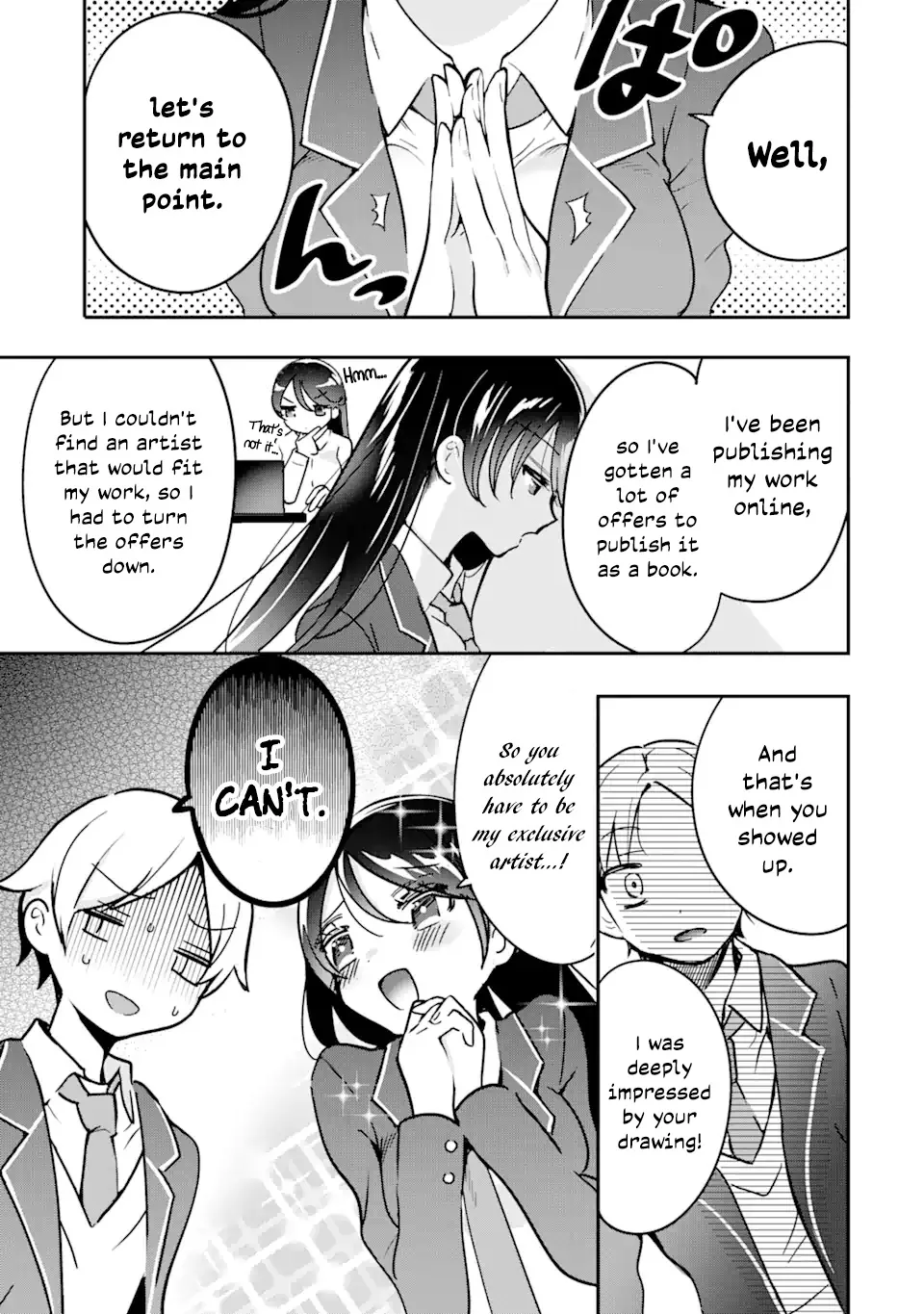 The Number 1 Beautiful Girl in the School is in Love With Me, the XXX Artist. Chapter 2.1 page 4 - MangaKakalot