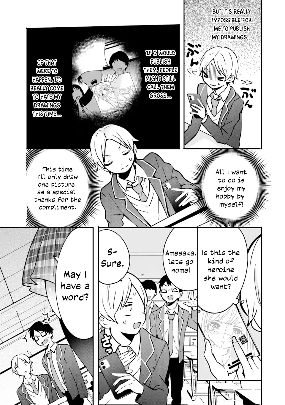 The Number 1 Beautiful Girl in the School is in Love With Me, the XXX Artist. Chapter 2.1 page 9 - MangaKakalot