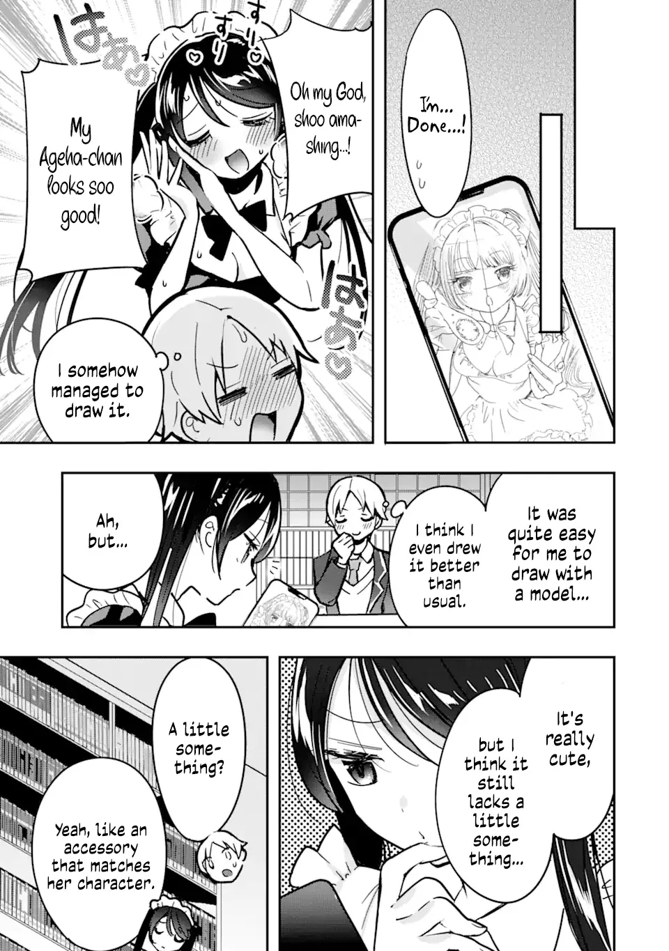 The Number 1 Beautiful Girl in the School is in Love With Me, the XXX Artist. Chapter 2.2 page 2 - MangaKakalot