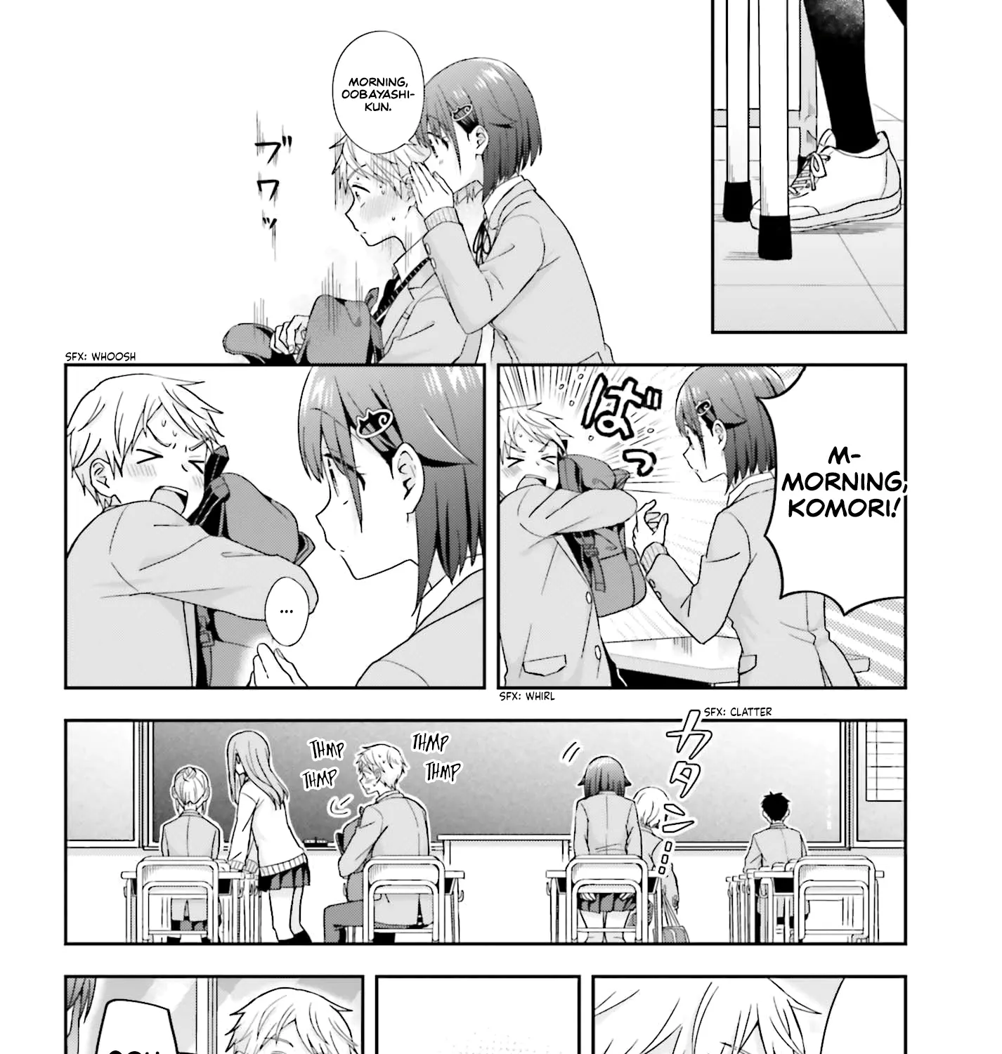 The Quiet Komori-San And The Loud Oobayashi-Kun - Page 2