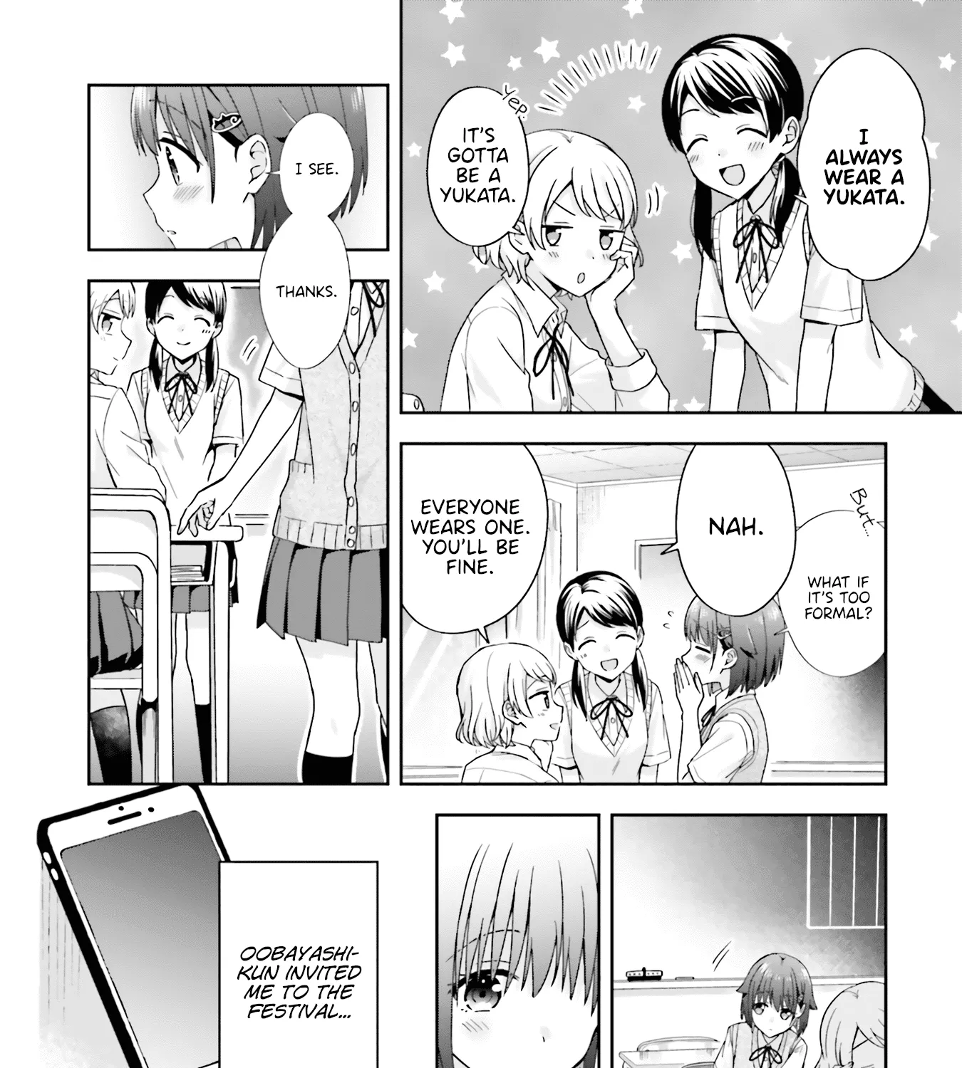 The Quiet Komori-San And The Loud Oobayashi-Kun - Page 2