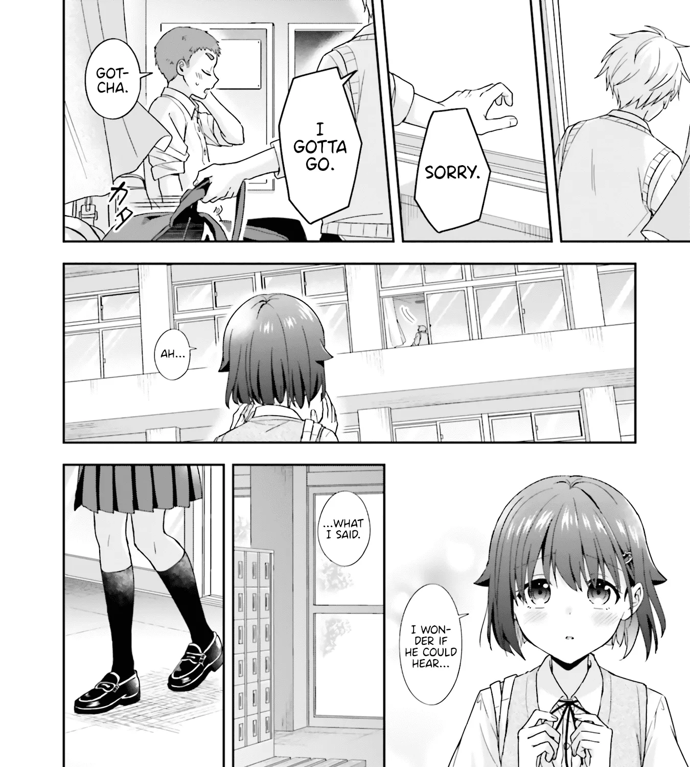 The Quiet Komori-San And The Loud Oobayashi-Kun - Page 20