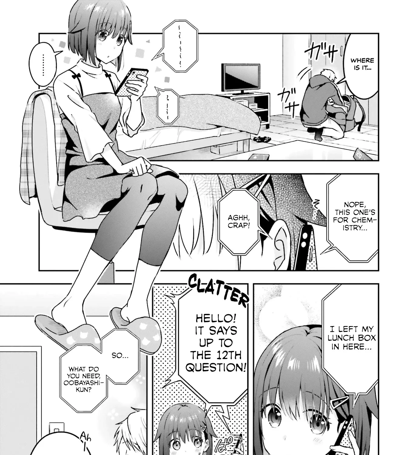 The Quiet Komori-San And The Loud Oobayashi-Kun - Page 4