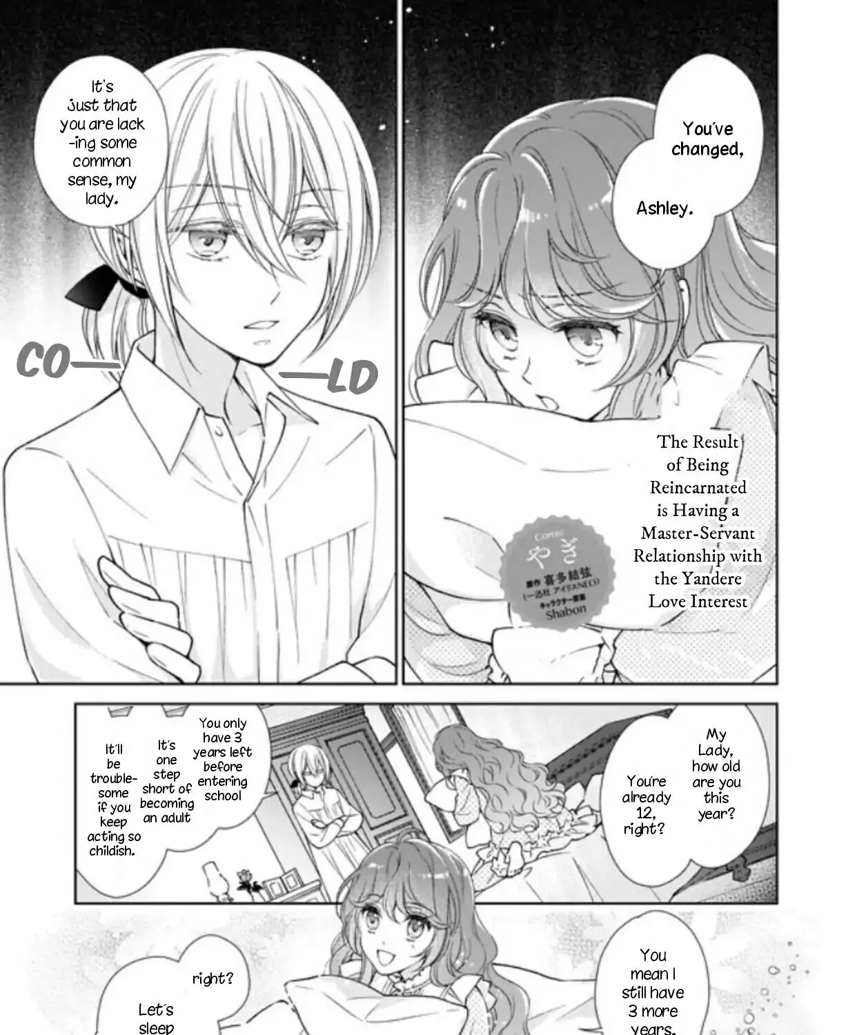 The Result of Being Reincarnated is Having a Master-Servant Relationship with the Yandere Love Interest Chapter 2.1 page 1 - MangaKakalot