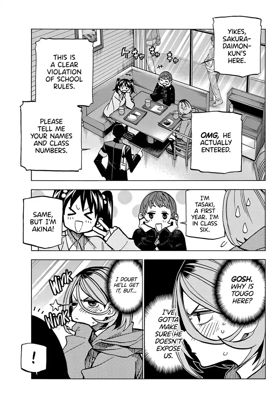 The Story Between A Dumb Prefect And A High School Girl With An Inappropriate Skirt Length Chapter 3 page 6 - MangaKakalot