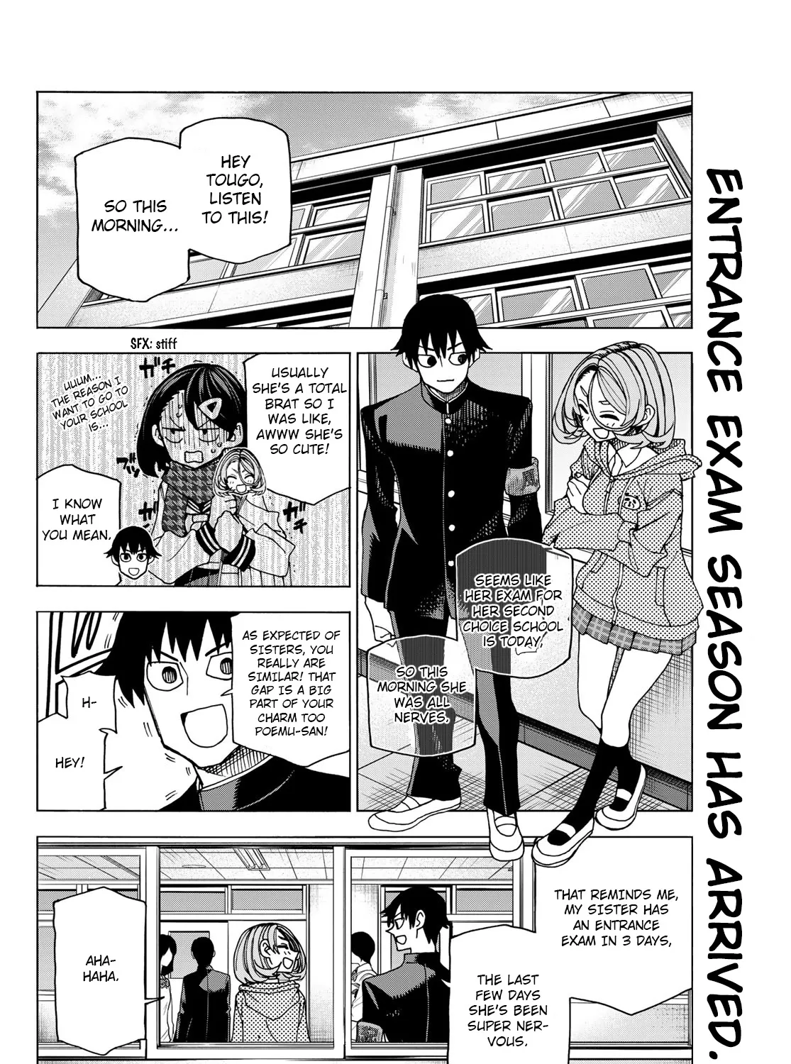 The Story Between A Dumb Prefect And A High School Girl With An Inappropriate Skirt Length Chapter 54 page 3 - MangaKakalot