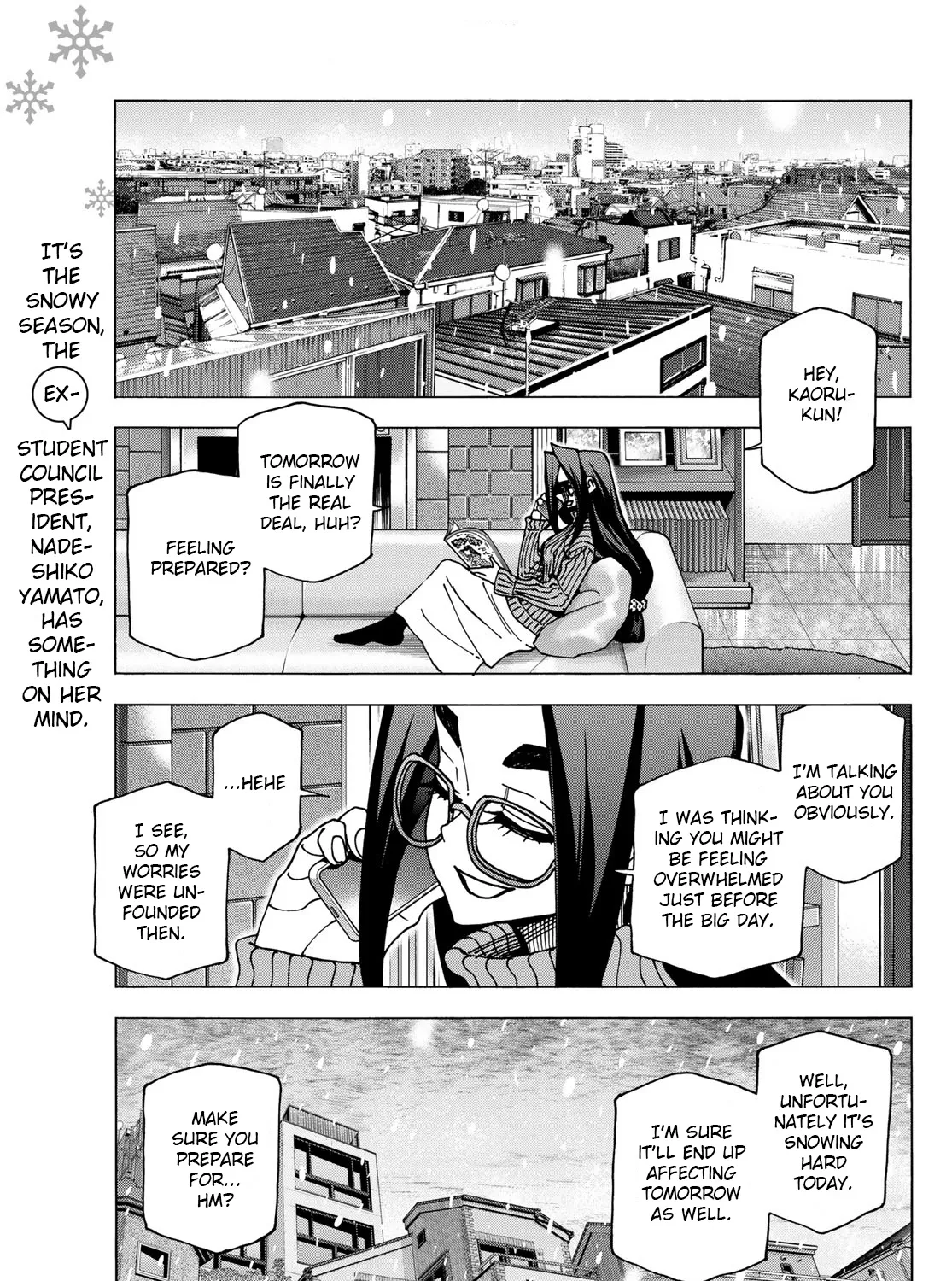 The Story Between A Dumb Prefect And A High School Girl With An Inappropriate Skirt Length Chapter 55 page 1 - MangaKakalot