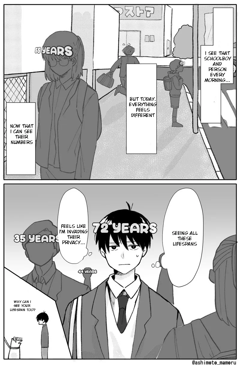 The Story of a Boy Who Can See Lifespans Chapter 1 page 6 - MangaKakalot