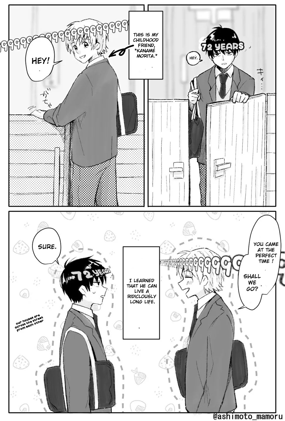 The Story of a Boy Who Can See Lifespans Chapter 2 page 3 - MangaKakalot