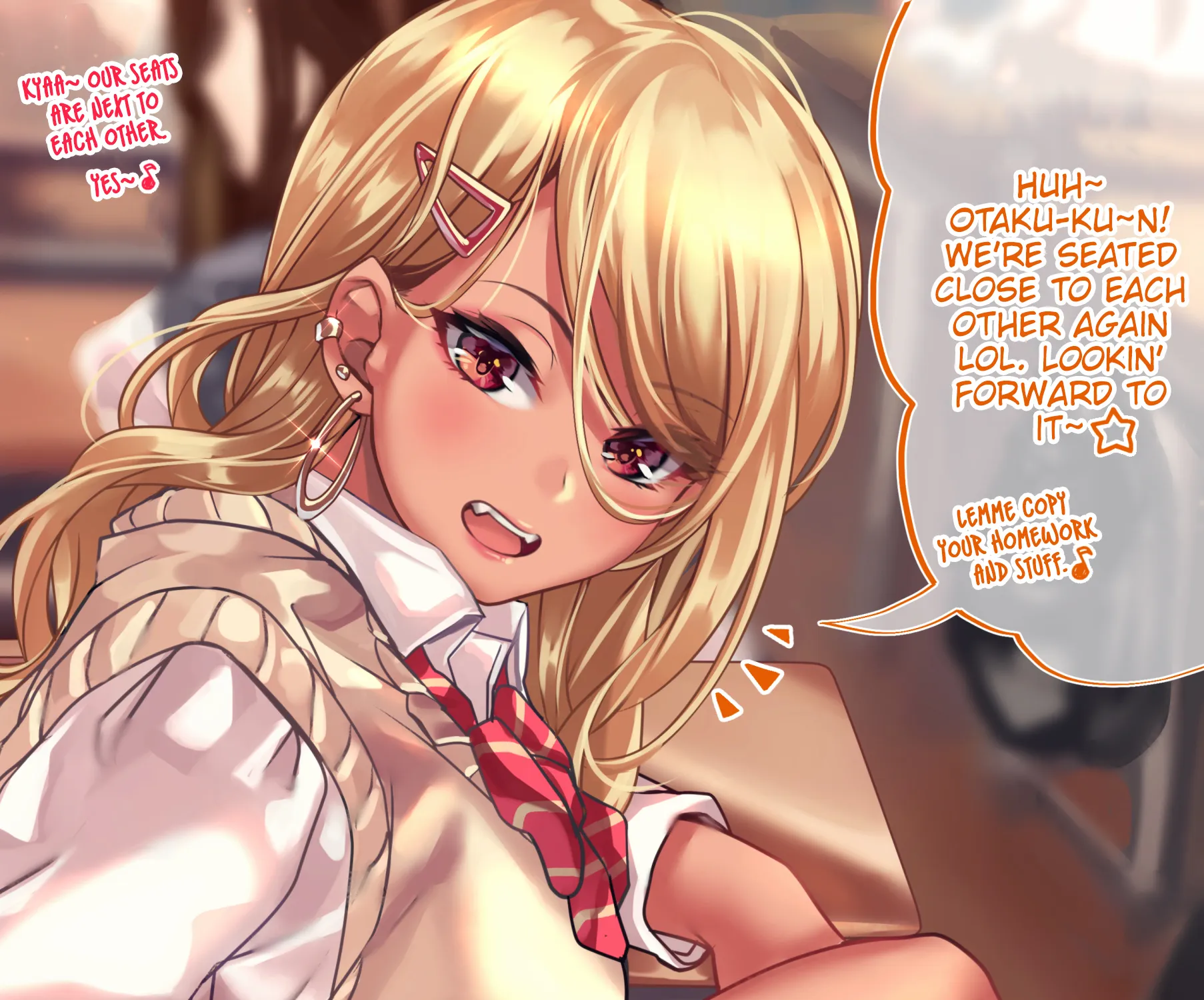 The Story Of An Otaku And A Gyaru Falling In Love Chapter 63 page 1 - MangaKakalot