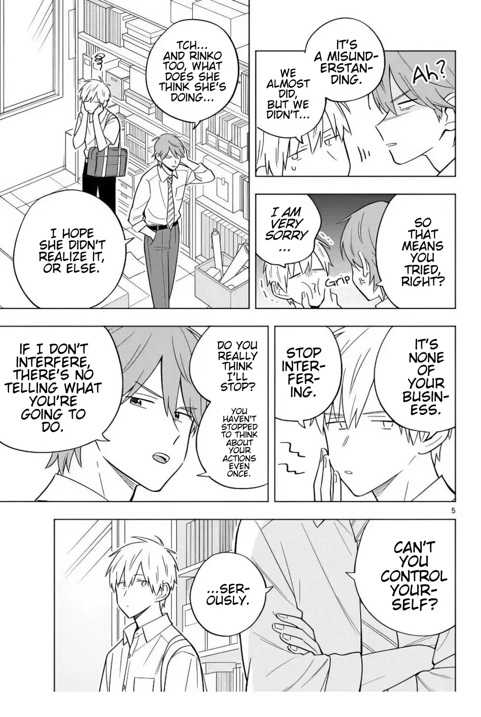 The Teacher Can Not Tell Me Love Chapter 39 page 6 - MangaKakalot