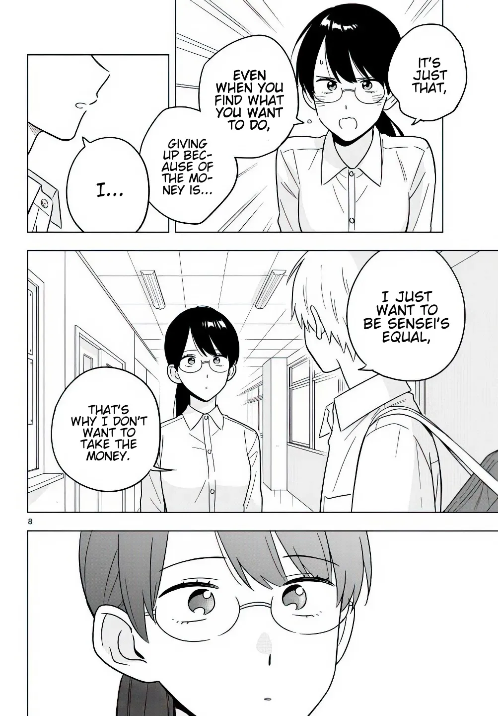 The Teacher Can Not Tell Me Love Chapter 42 page 9 - MangaKakalot