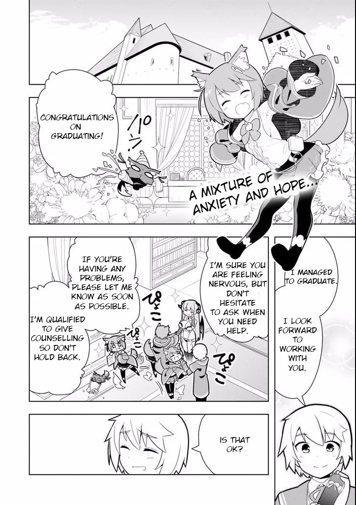 Though Young People Recoil From Entering the Black Magic Industry, I Found Its Treatment of Employees Quite Good When I Entered It, and the President and Familiar Are Cute Too So Everything Is Awesome Chapter 3 page 2 - MangaKakalot