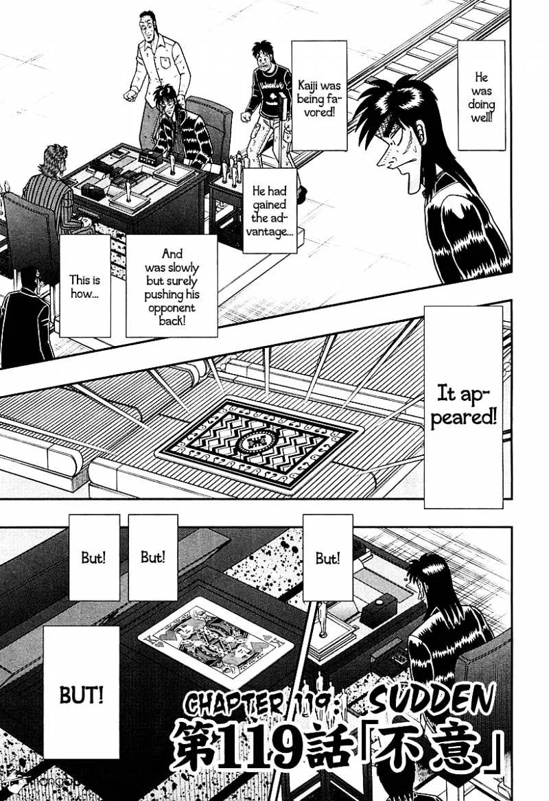 Tobaku Datenroku Kaiji: Kazuyahen Chapter 119 page 1 - MangaKakalot