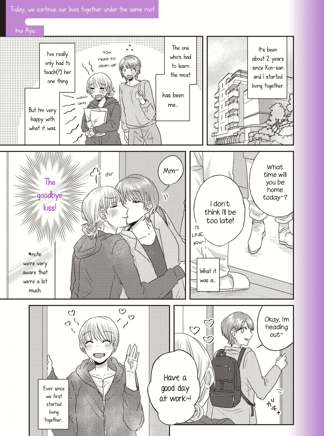 Today, We Continue Our Lives Together Under The Same Roof Chapter 15 page 1 - MangaKakalot