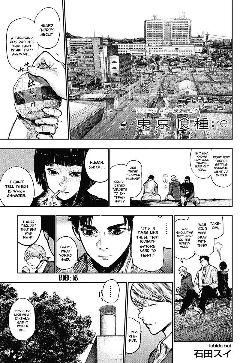 Tokyo Ghoul:re Chapter 165 page 2 - MangaKakalot