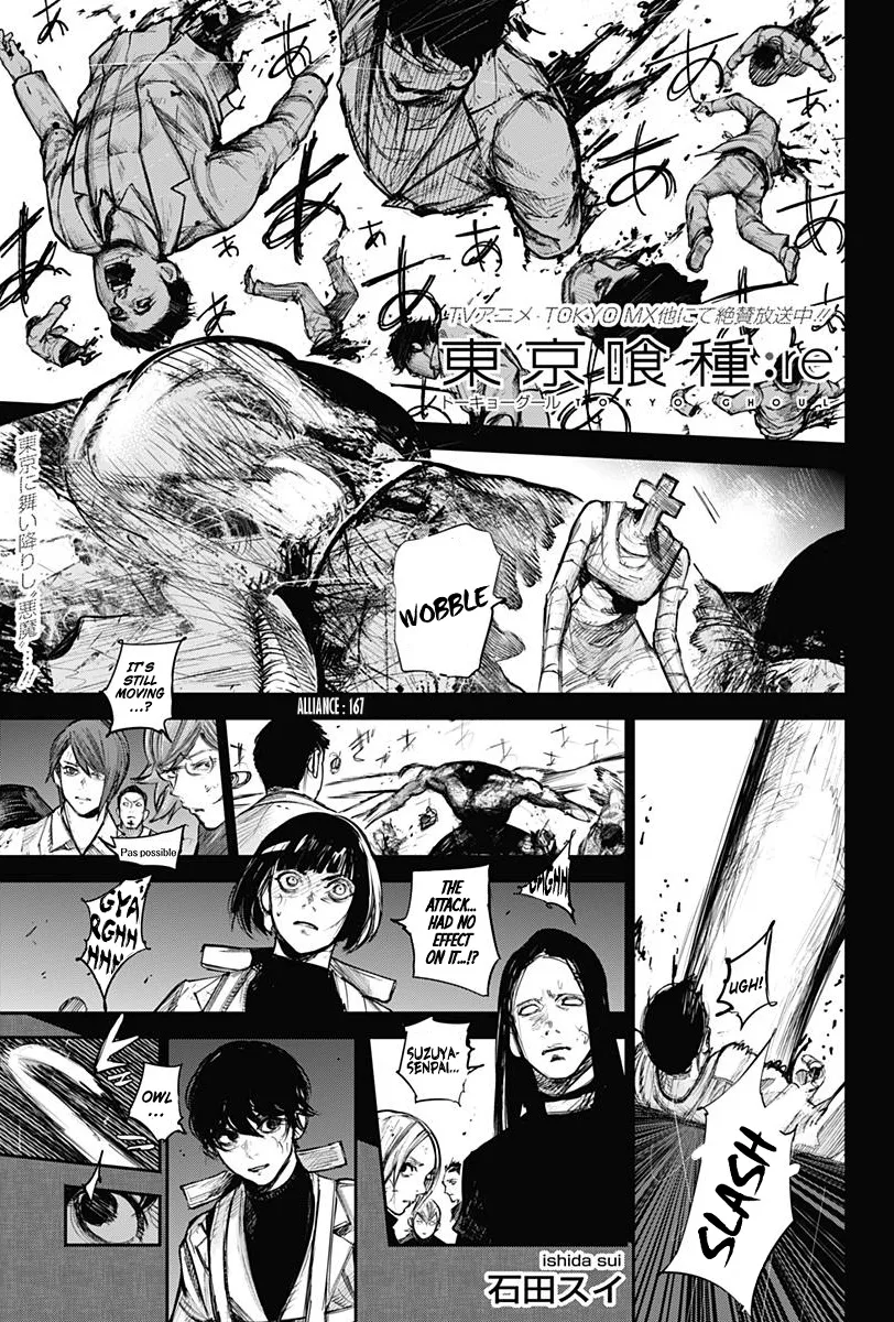 Tokyo Ghoul:re Chapter 167 page 2 - MangaKakalot