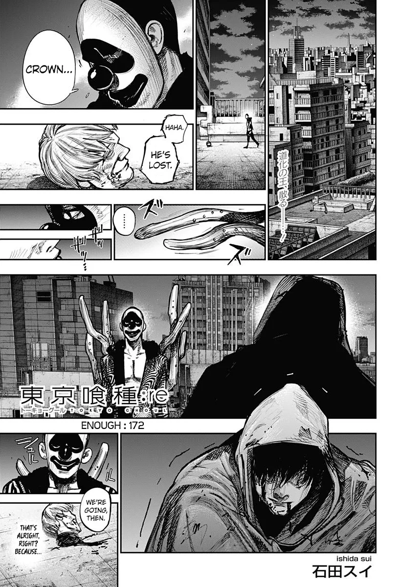 Tokyo Ghoul:re Chapter 172 page 2 - MangaKakalot