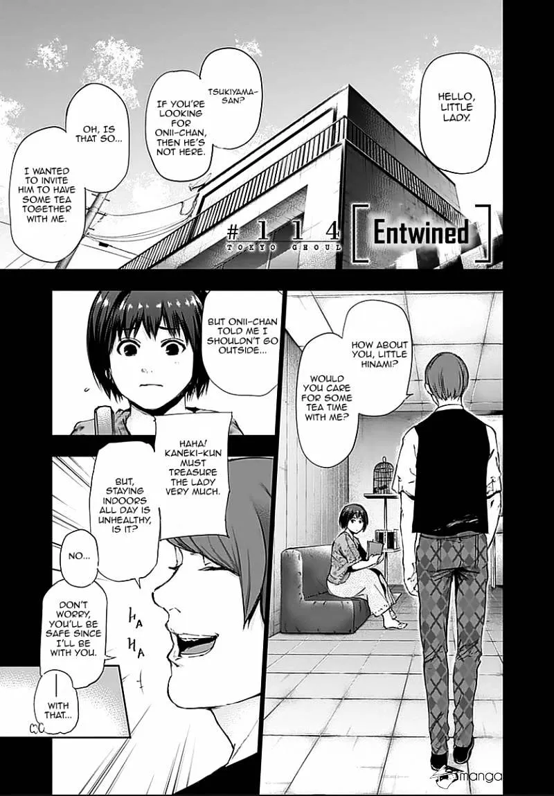 Tokyo Ghoul Chapter 114 page 1 - MangaKakalot