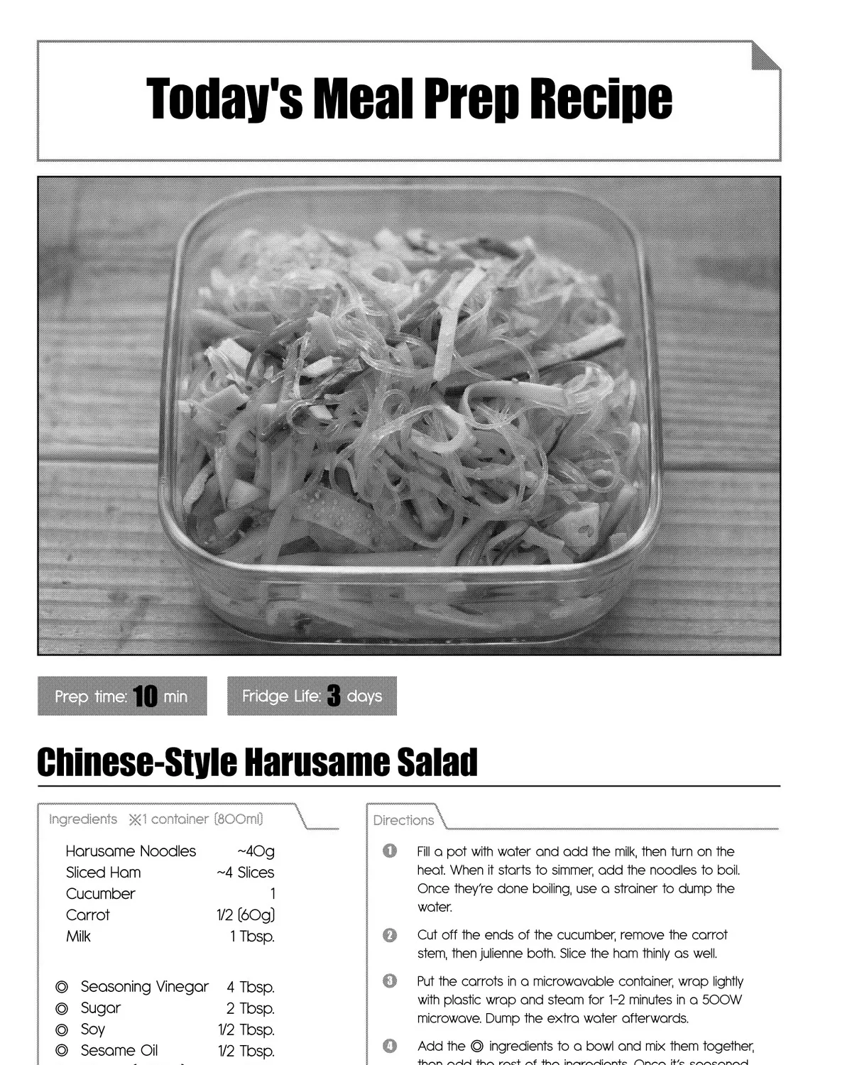 Tsukuoki Life: Weekend Meal Prep Recipes! Chapter 12 page 39 - MangaKakalot