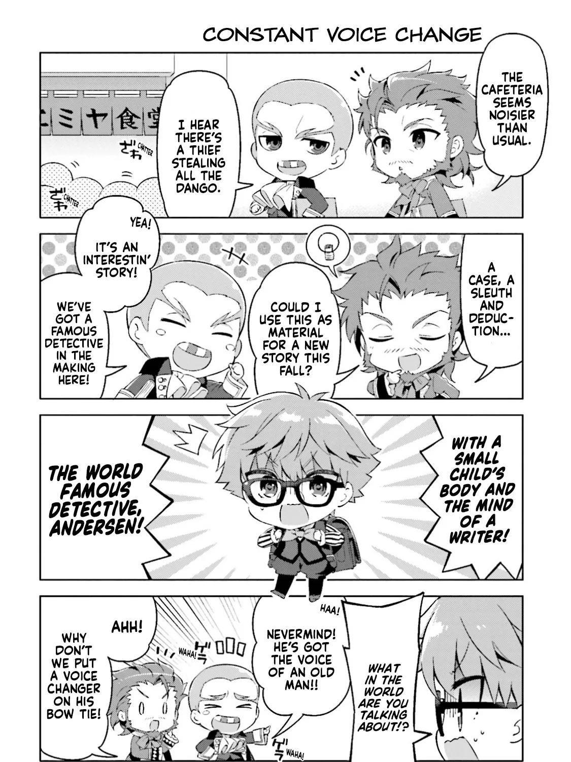 Type-Moon Gakuen - Chibi Chuki! Chapter 28 page 3 - MangaKakalot