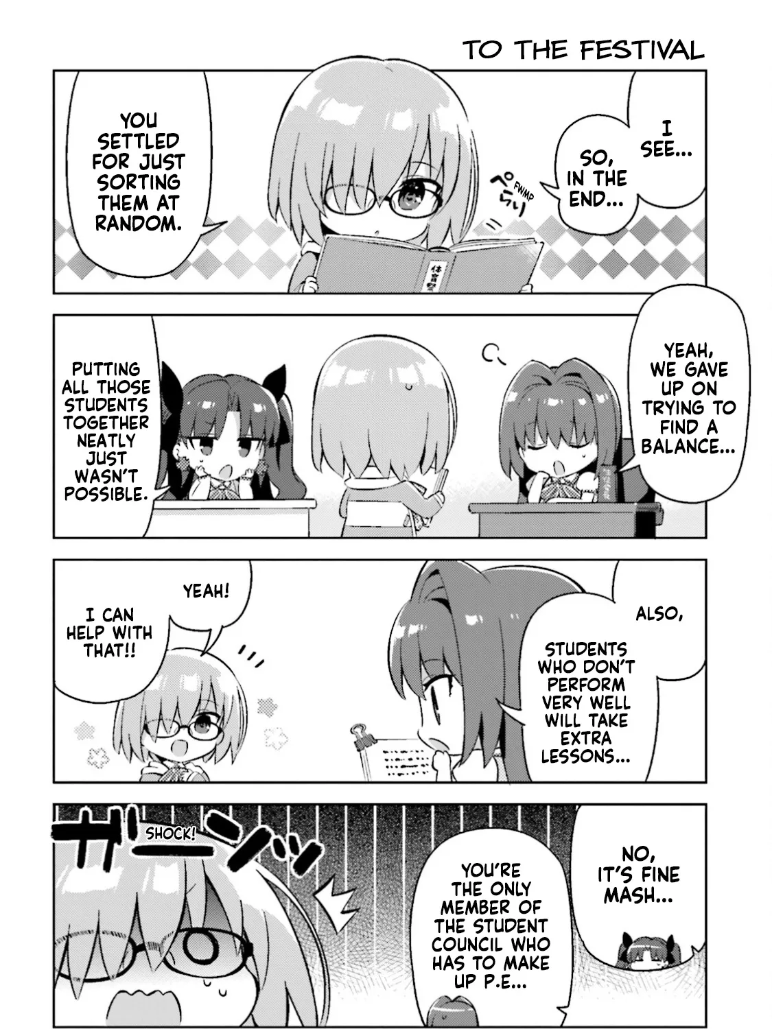 Type-Moon Gakuen - Chibi Chuki! Chapter 31 page 3 - MangaKakalot