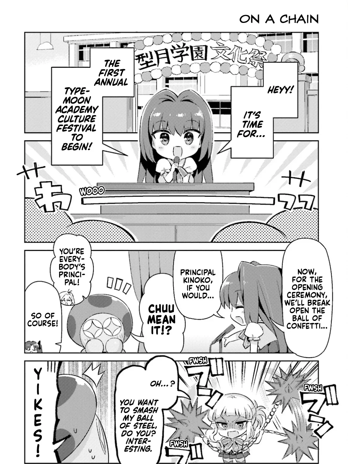 Type-Moon Gakuen - Chibi Chuki! Chapter 42 page 3 - MangaKakalot