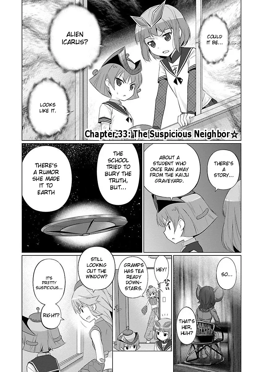 Ultra Kaiju Humanization Project feat.POP Comic code Chapter 33 page 1 - MangaKakalot