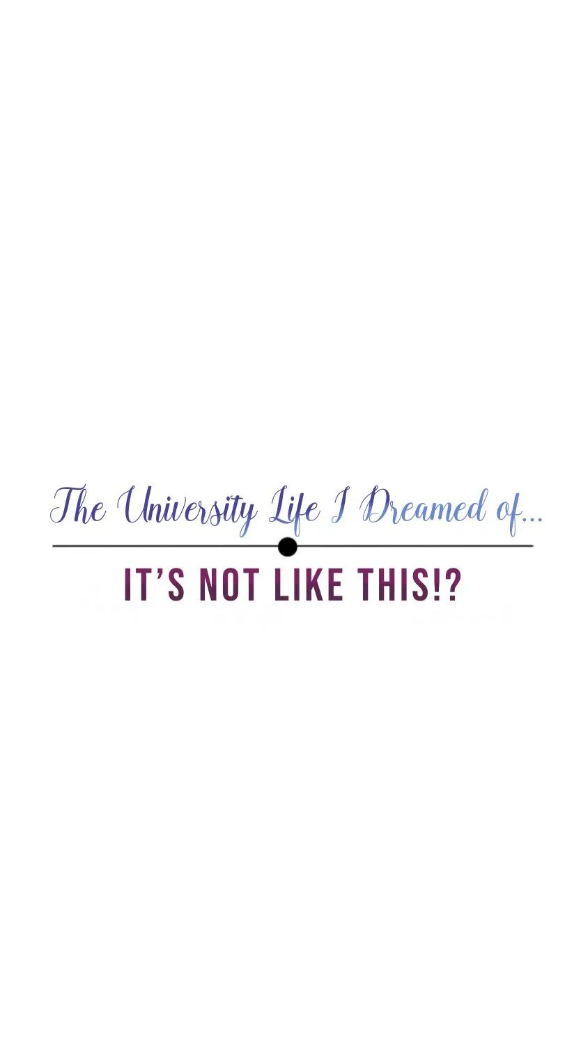 University Life I Dreamed Of… It