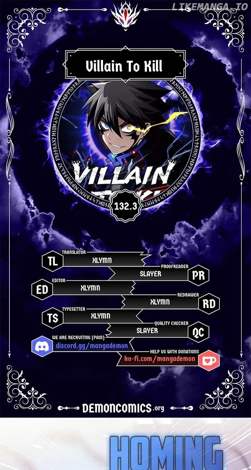 Villain To Kill Chapter 132.3 page 1 - MangaKakalot