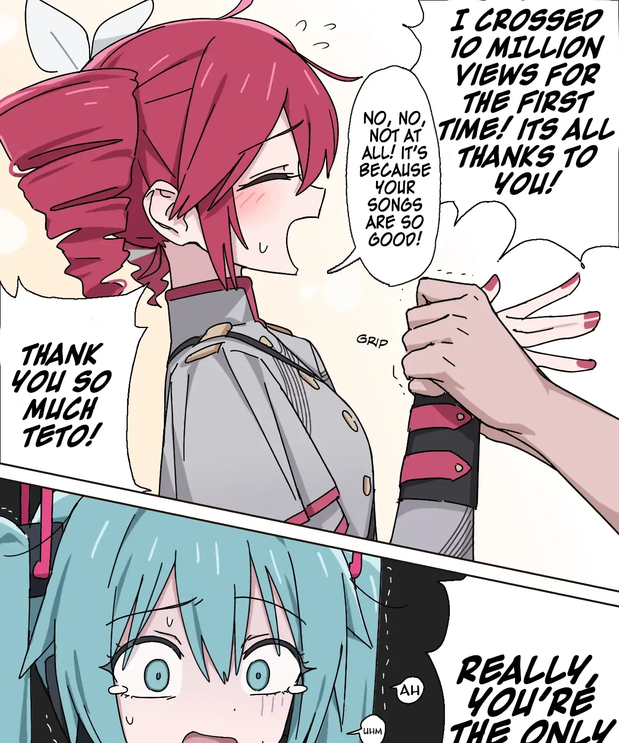 Vocaloid - Bratty Miku (Doujinshi) Chapter 1 page 3 - MangaKakalot