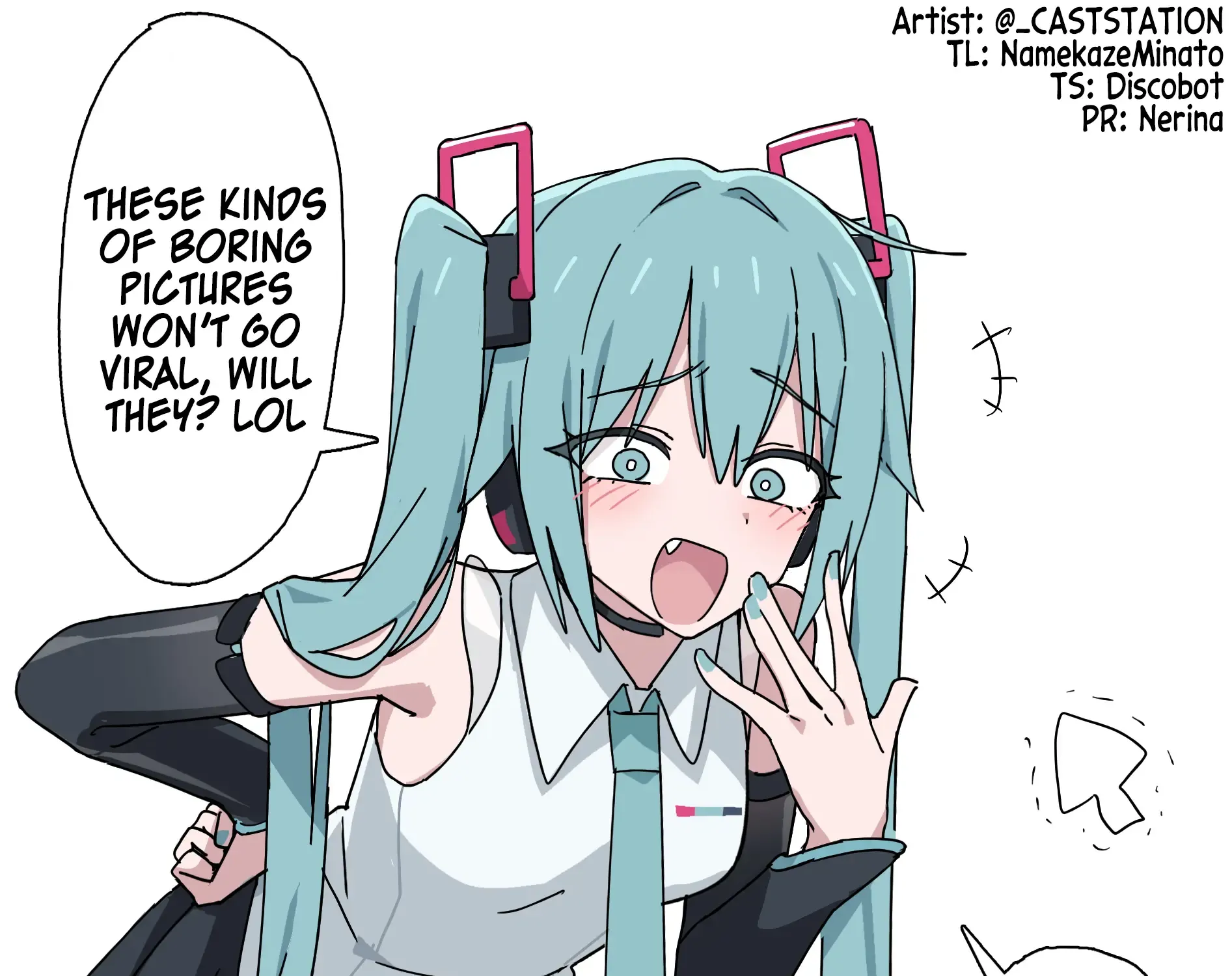 Vocaloid - Bratty Miku (Doujinshi) Chapter 2 page 1 - MangaKakalot