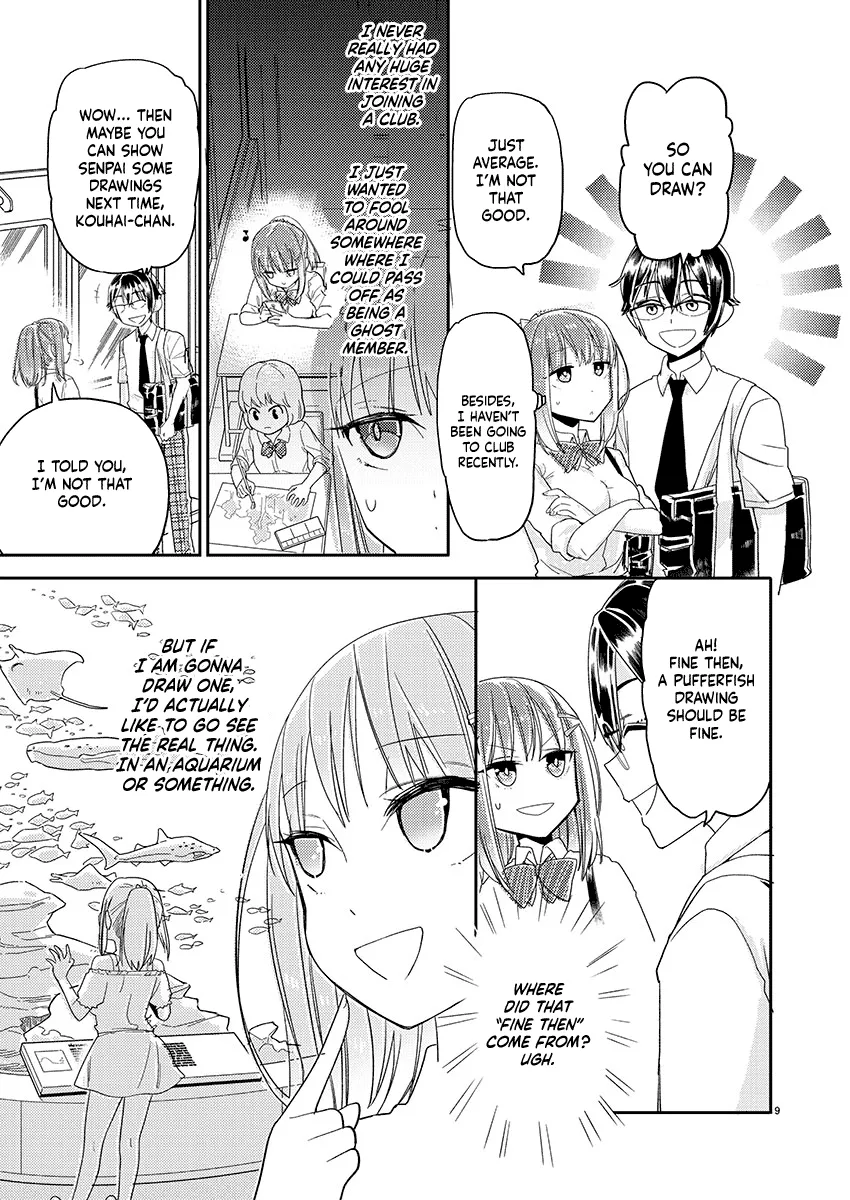 Watashi No Shiranai Senpai No 100 Ko No Koto Chapter 2 page 9 - MangaKakalot