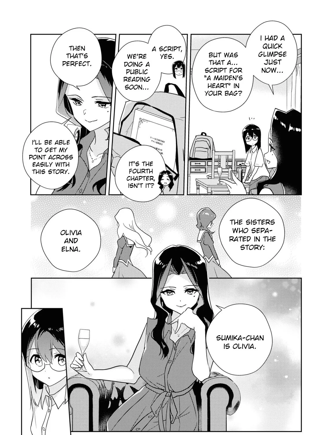 Watashi No Yuri Wa Oshigoto Desu! Chapter 57 page 17 - MangaKakalot