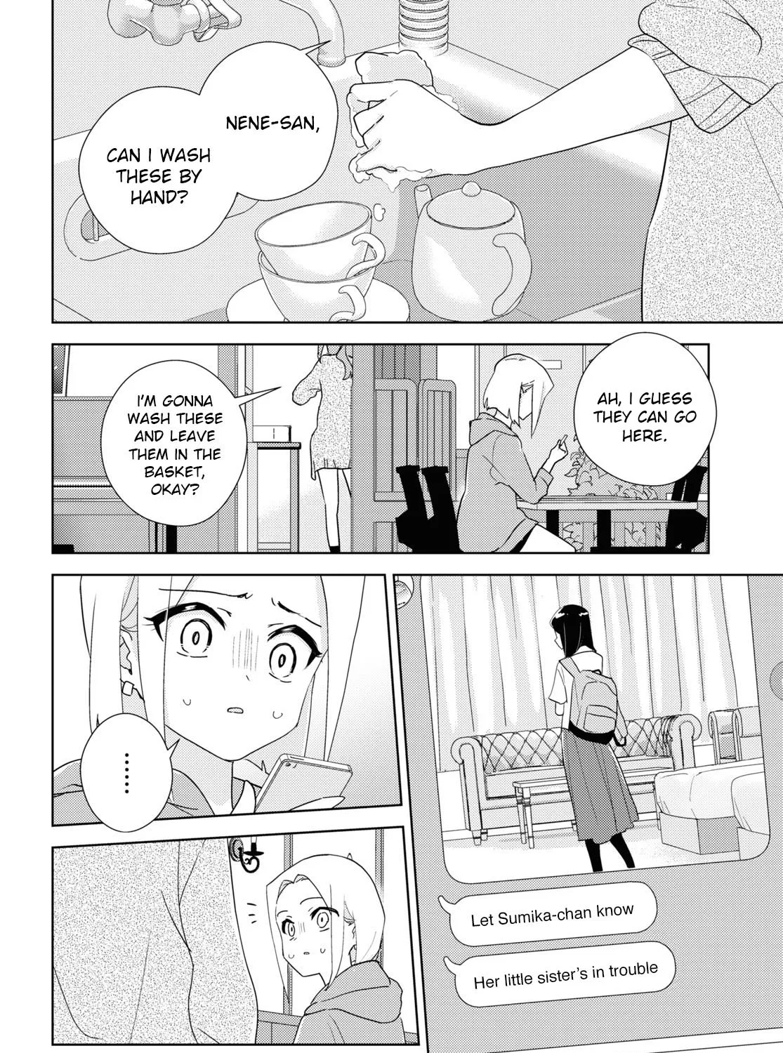 Watashi No Yuri Wa Oshigoto Desu! Chapter 58 page 3 - MangaKakalot