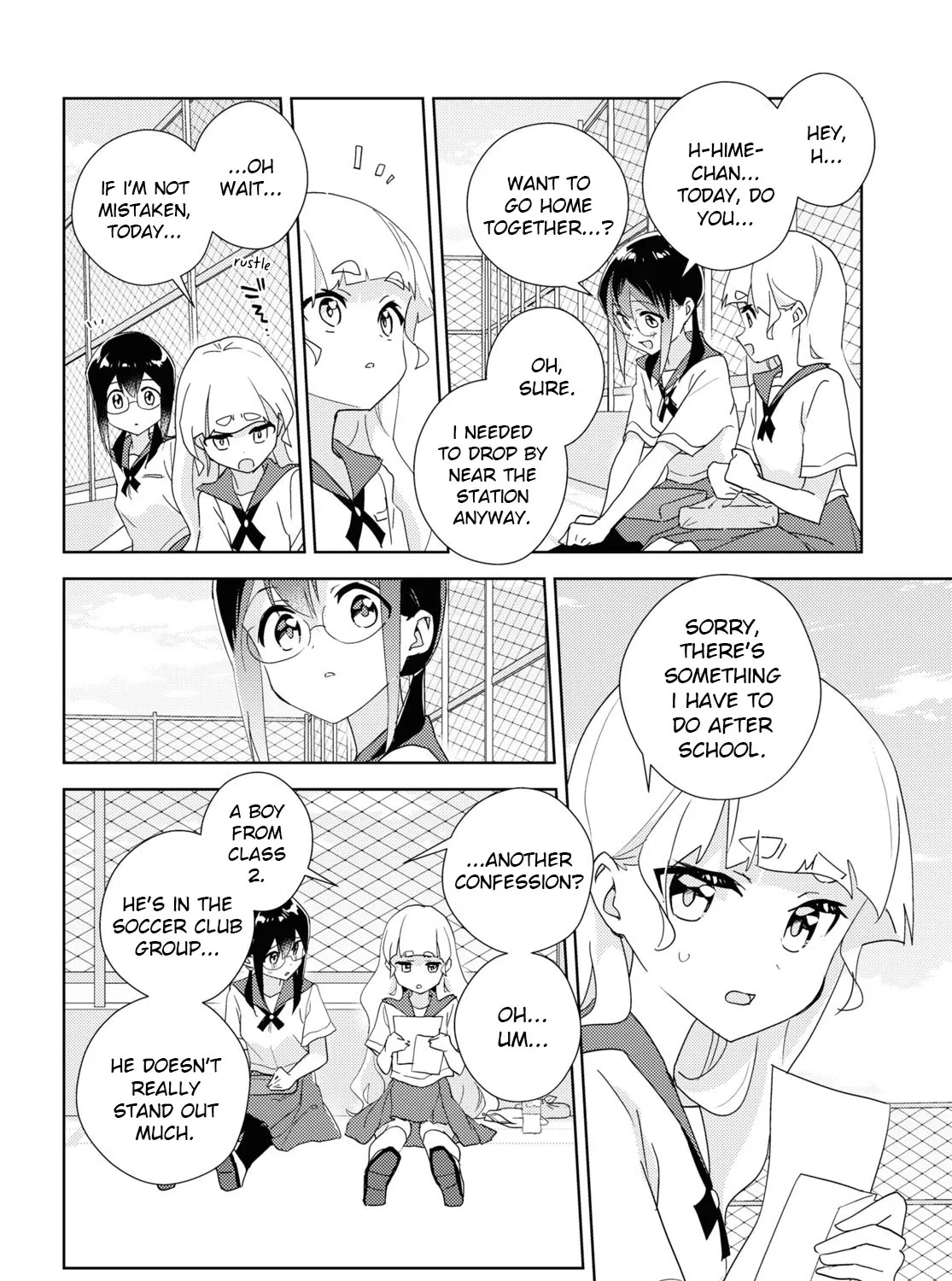 Watashi No Yuri Wa Oshigoto Desu! Chapter 62 page 19 - MangaKakalot