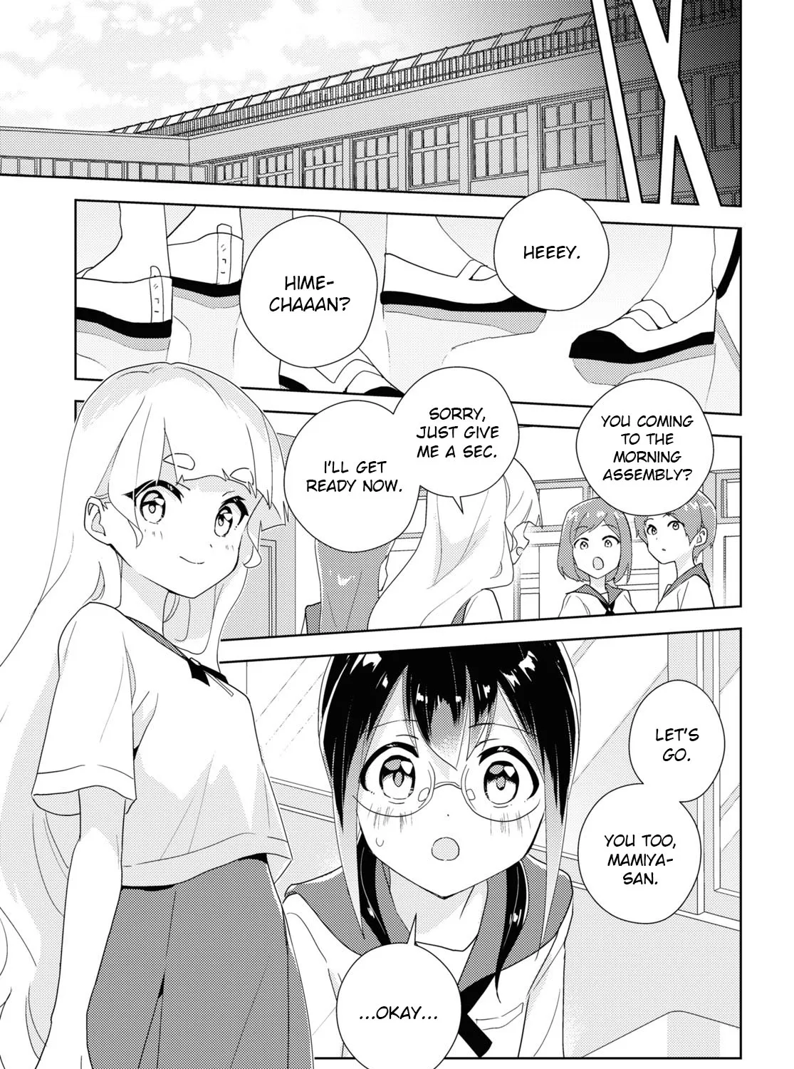 Watashi No Yuri Wa Oshigoto Desu! Chapter 62 page 9 - MangaKakalot