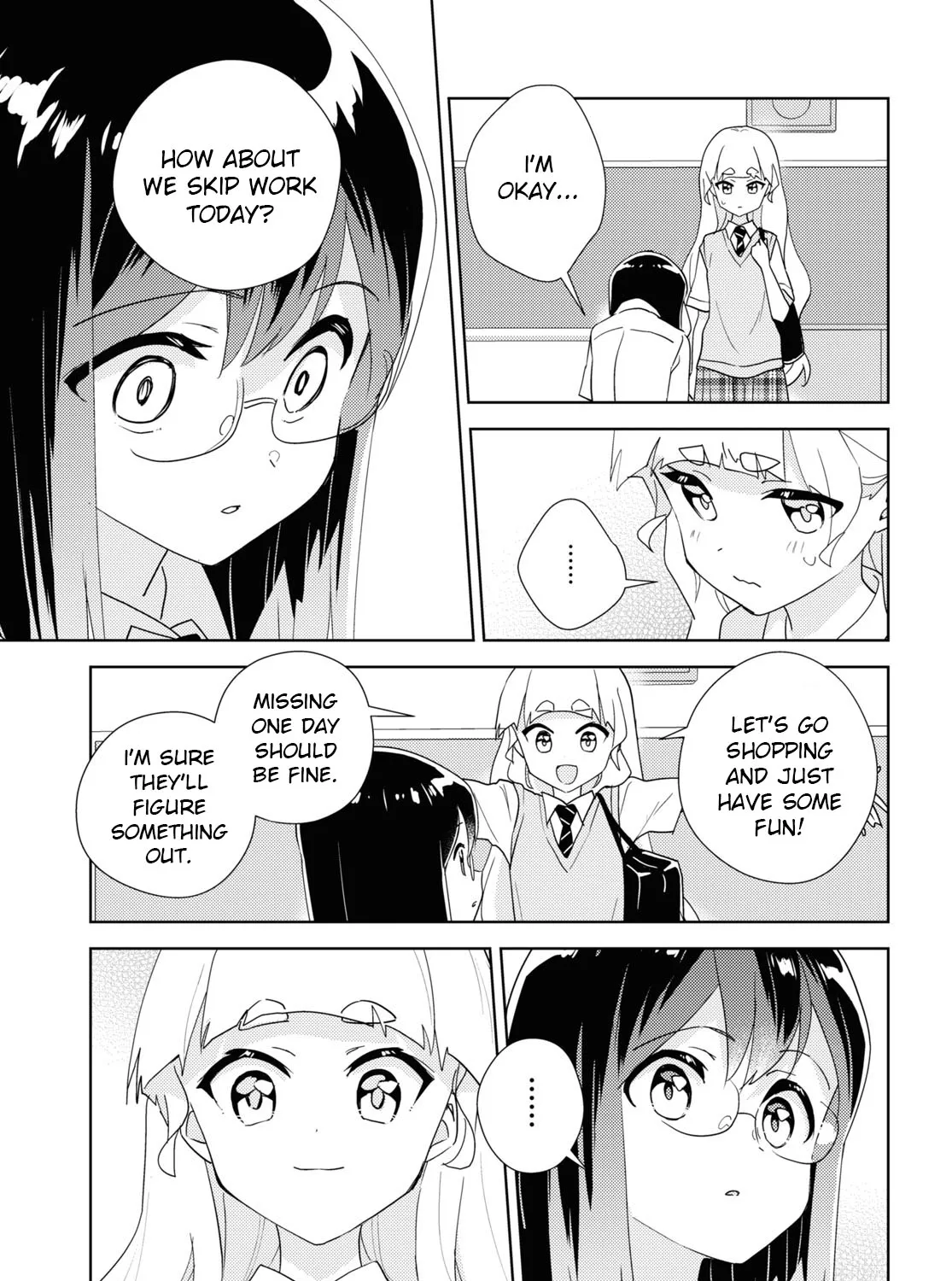 Watashi No Yuri Wa Oshigoto Desu! Chapter 65 page 9 - MangaKakalot