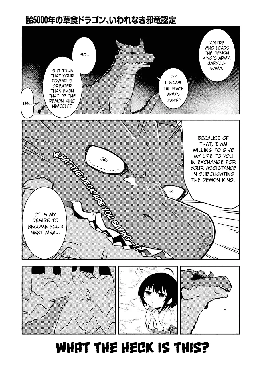 Weak 5000 - Year Old Vegan Dragon Chapter 1 page 5 - MangaKakalot