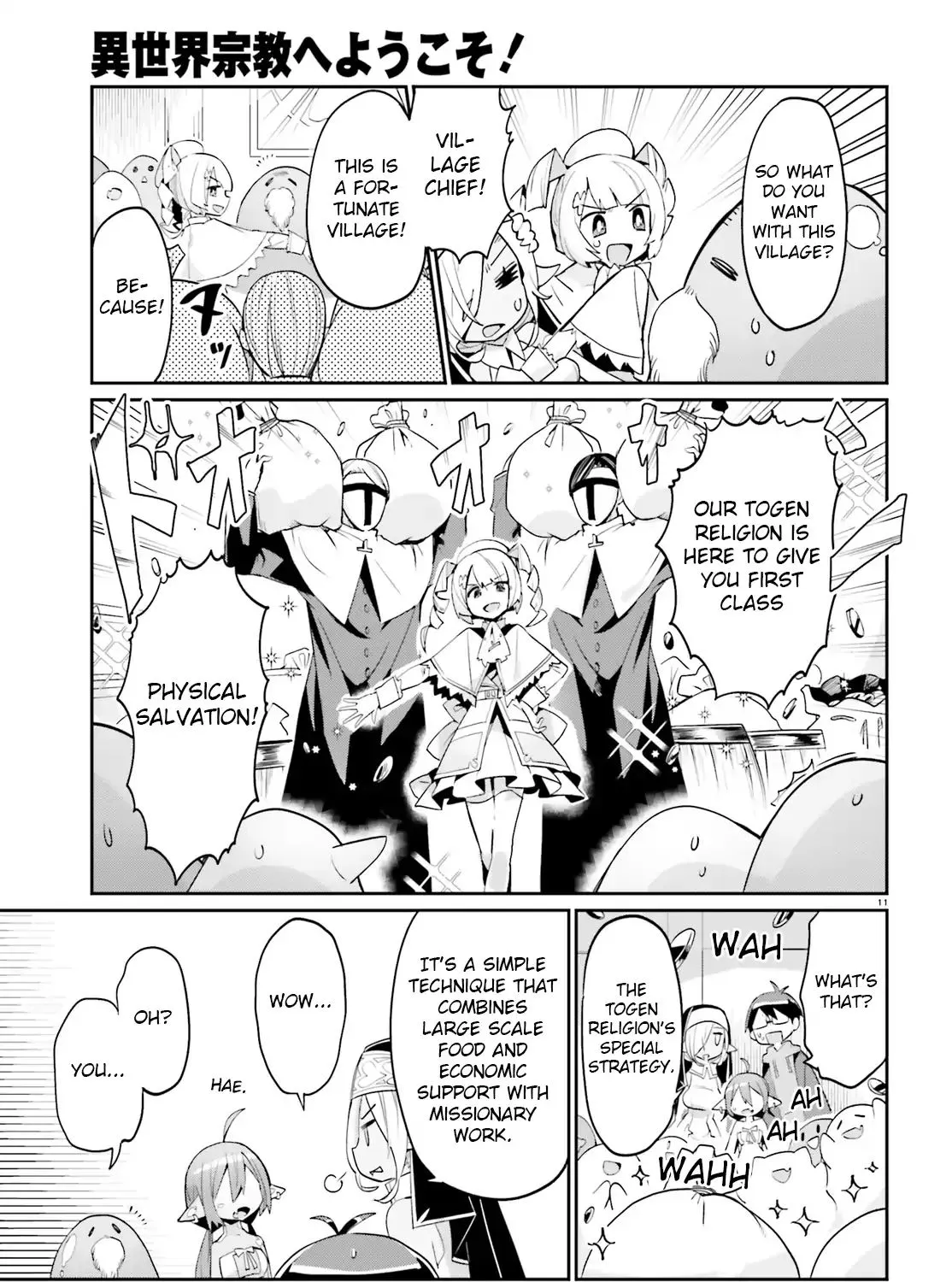 Welcome to Religion in Another World Chapter 7 page 21 - MangaKakalot