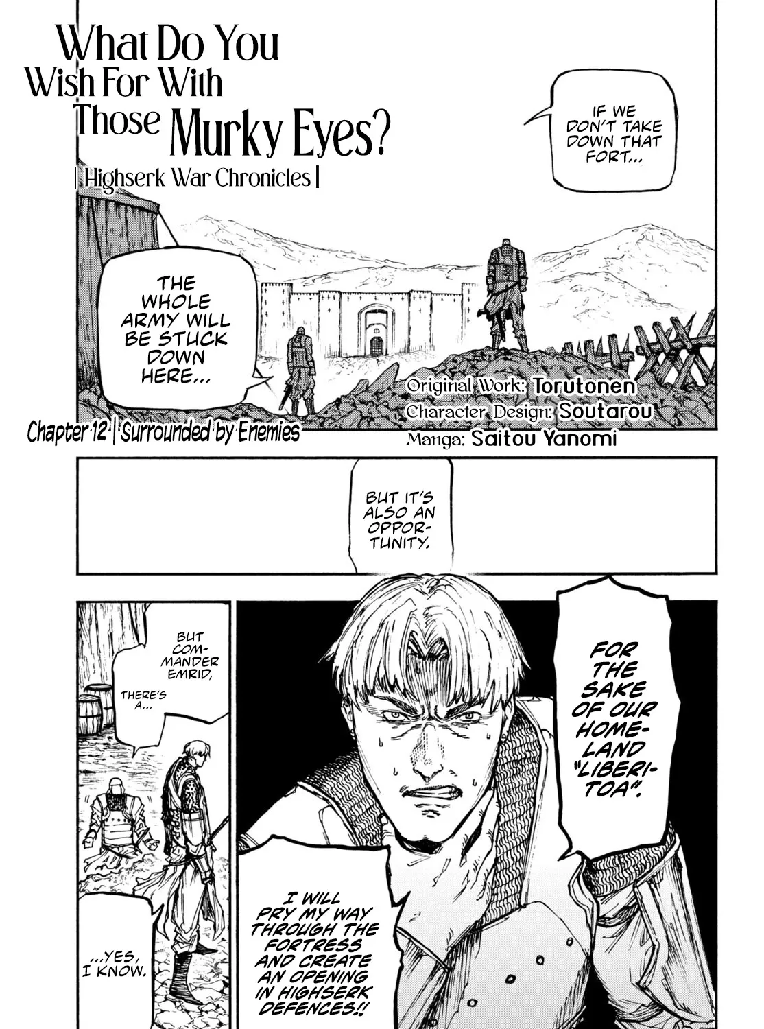 What Do You Wish For With Those Murky Eyes: Record of Highserk War Chapter 12 page 2 - MangaKakalot