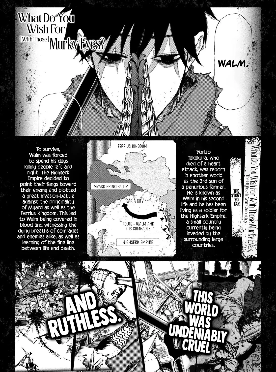 What Do You Wish For With Those Murky Eyes: Record of Highserk War Chapter 3 page 3 - MangaKakalot