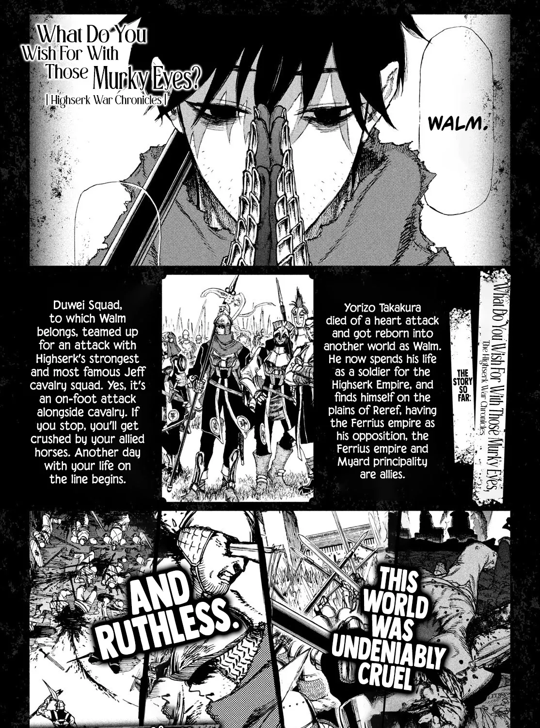 What Do You Wish For With Those Murky Eyes: Record of Highserk War Chapter 4 page 3 - MangaKakalot