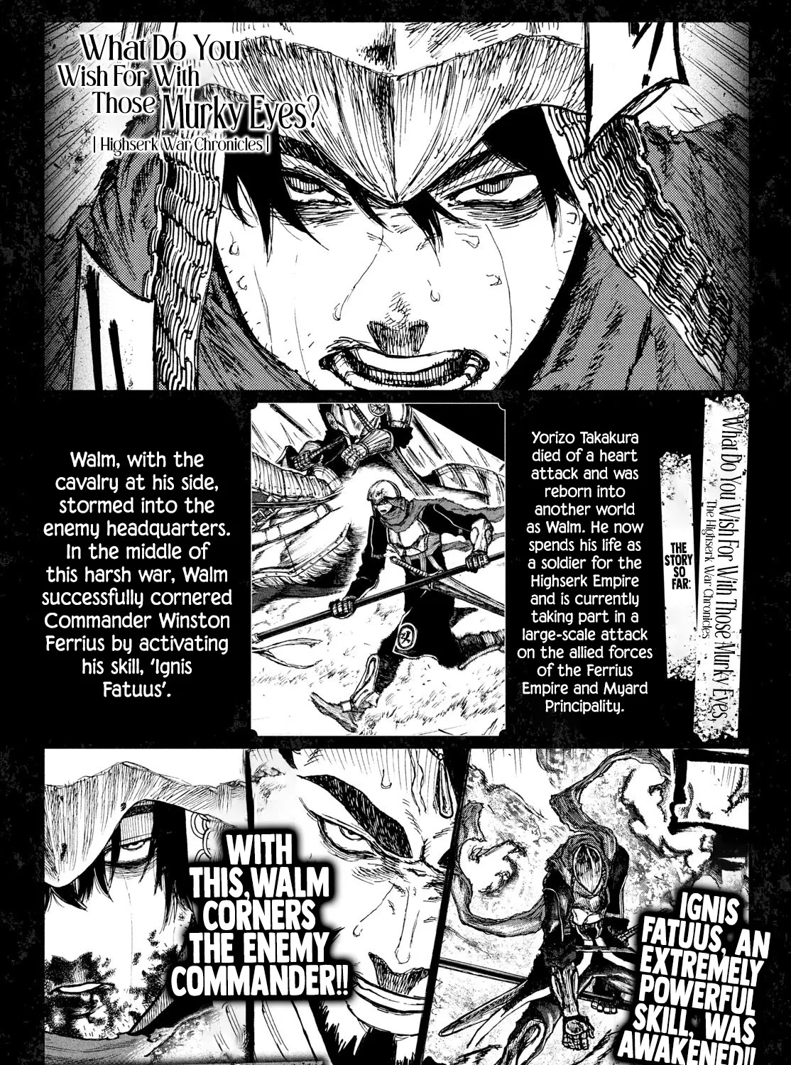 What Do You Wish For With Those Murky Eyes: Record of Highserk War Chapter 5 page 3 - MangaKakalot