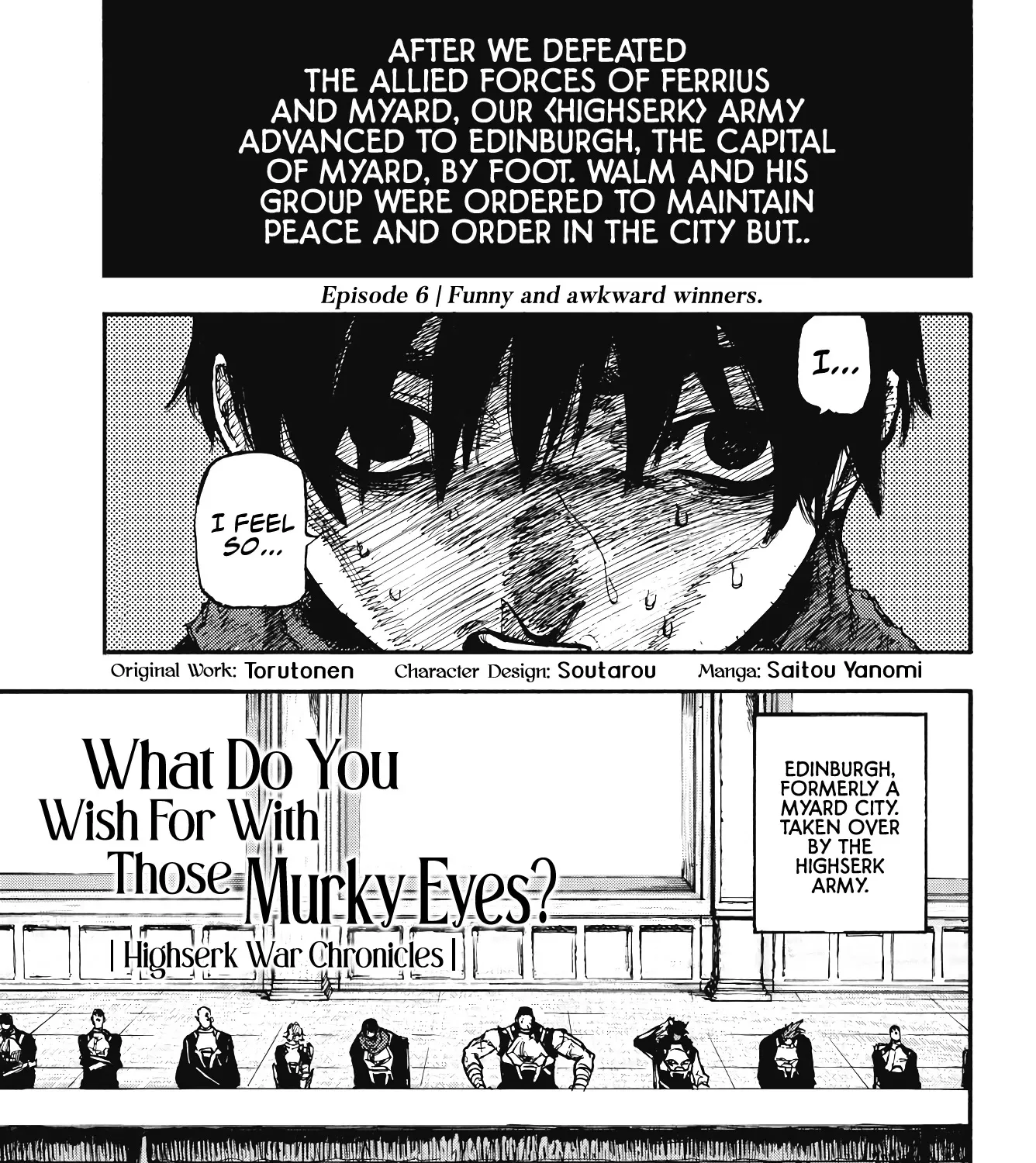 What Do You Wish For With Those Murky Eyes: Record of Highserk War Chapter 6 page 3 - MangaKakalot