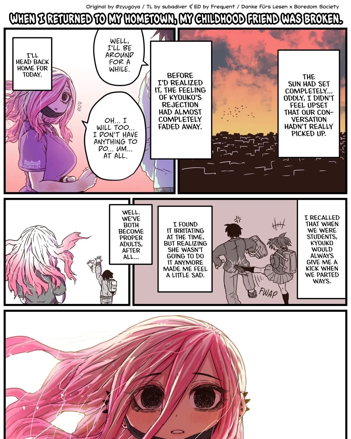 When I Returned To My Hometown, My Childhood Friend Was Broken Chapter 3 page 1 - MangaKakalot