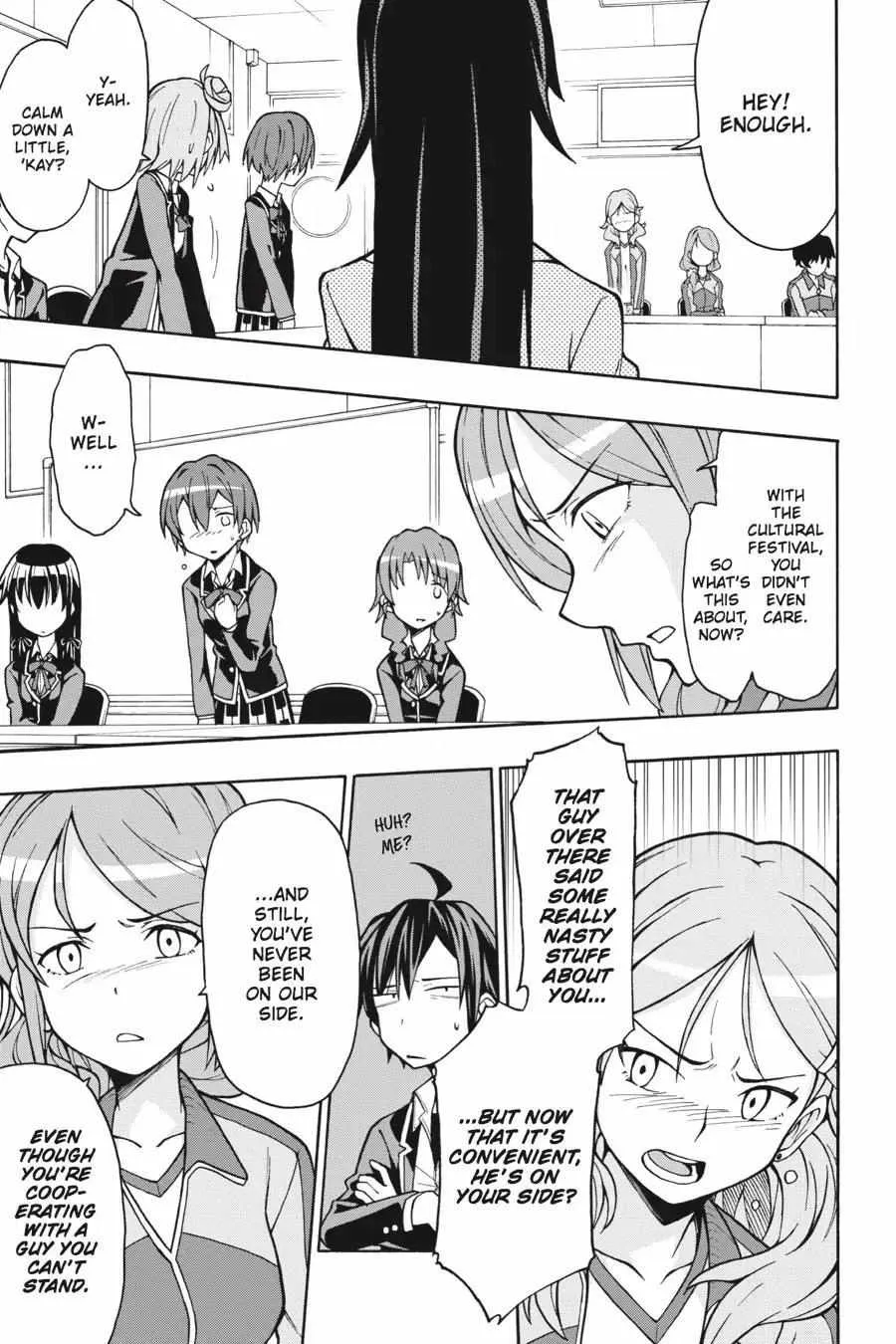 Yahari Ore No Seishun Love Come Wa Machigatteiru @comic Chapter 48 page 21 - MangaKakalot