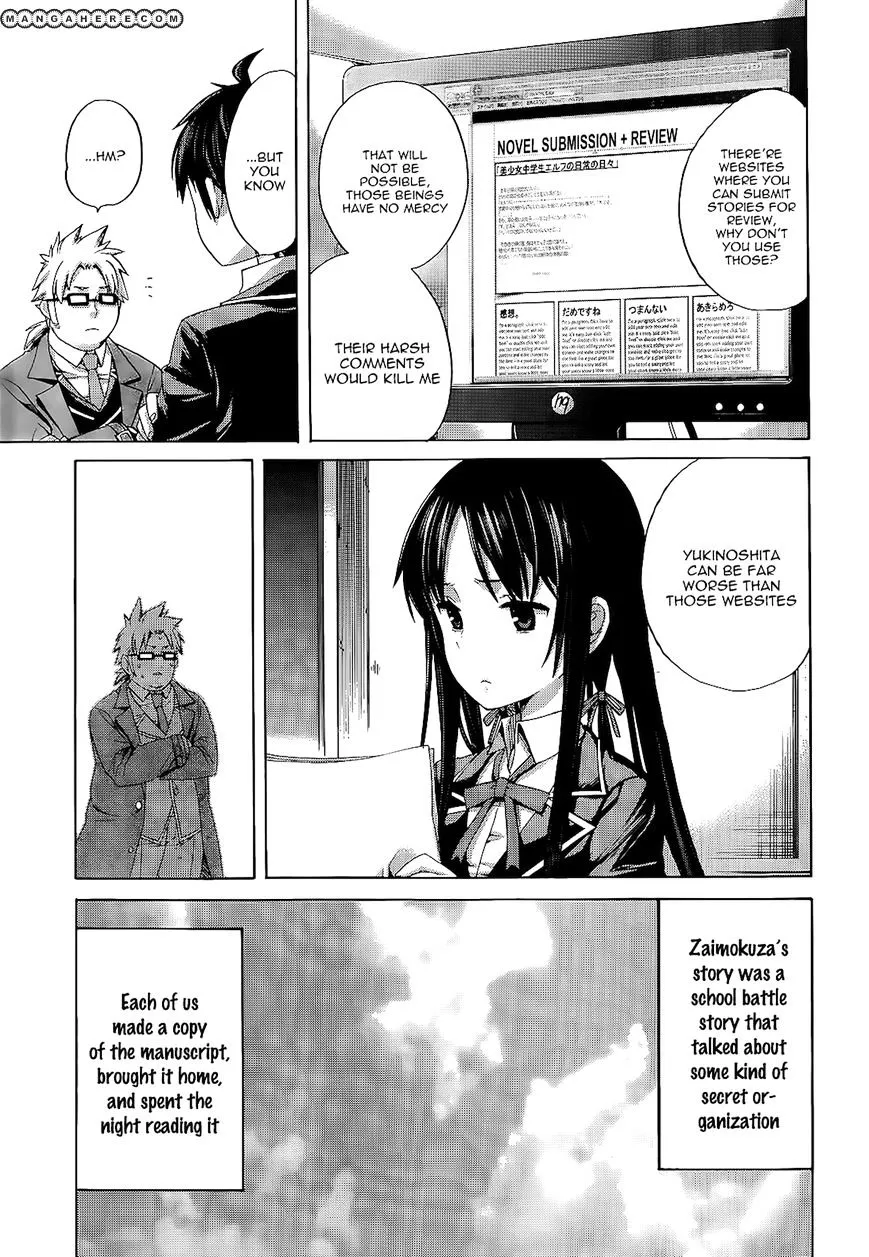 Yahari Ore no Seishun Rabukome wa Machigatte Iru. - Mougenroku Chapter 4 page 17 - MangaKakalot