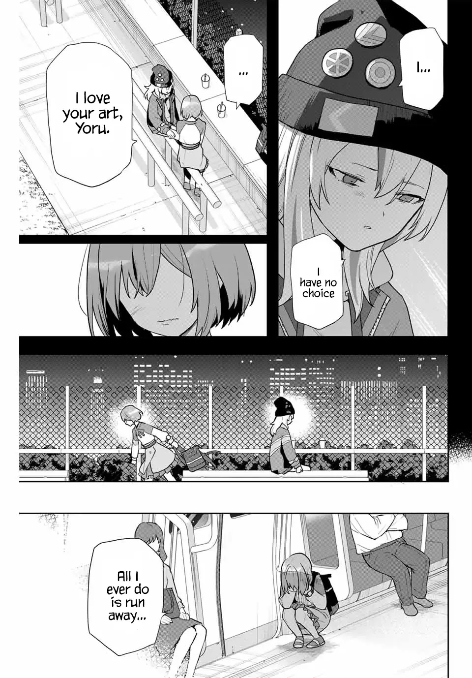 Yoru No Kurage Wa Oyogenai - Page 38